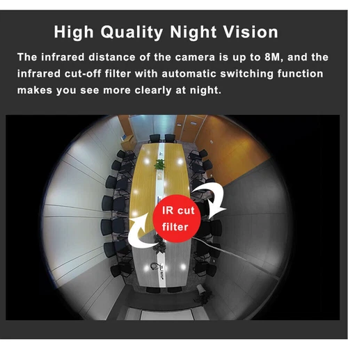 Original Hikvision DS-2CD2955G0-ISU 180° Fisheye 5MP Security Network IP Camera - Picture 4 of 21