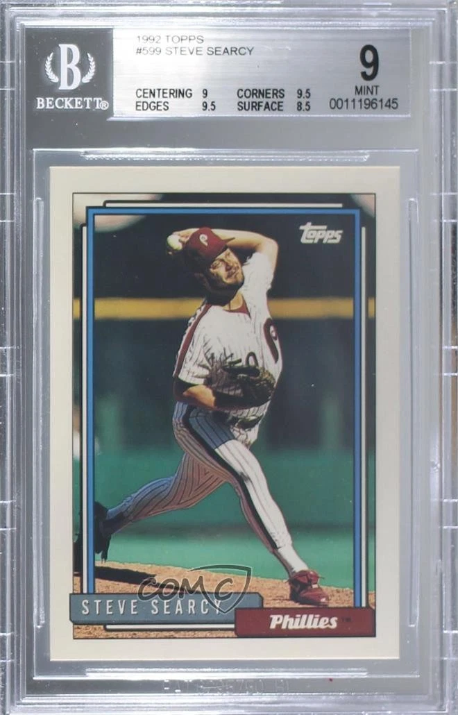 Steve Searcy trading card
