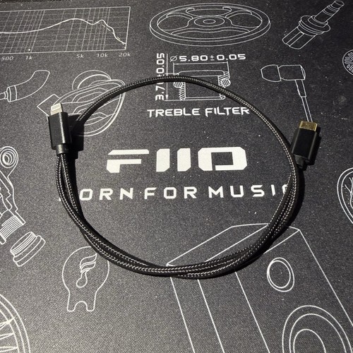 FiiO LT-LT4 USB Type-C to Lightning OTG Cable For iOS, 50cm