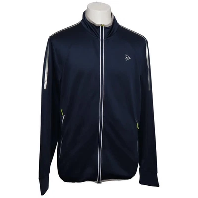 Dunlop, Trainingsjacke, Herren, Größe: M, Blau, Polyester, Sonstiges #T21 - Bild 1 von 4