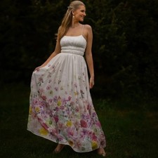 AJE Fleur Maxi Floral Dress SIZE AU 4/ US 0 BNWT Fairy Romantic