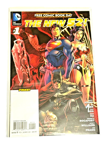 The New 52 #1 (2012) Free Comic Book Day Edition 2012 1st Print - NM