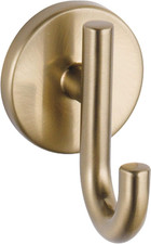 Delta Trinsic 1-Pack Towel Hooks Champagne Bronze Single Bathroom Hooks Wall M