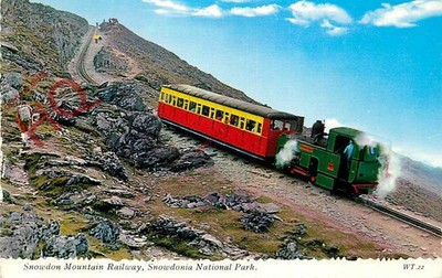 Ansichtskarte_ SNOWDON MOUNTAIN RAILWAY [BAMFORTH]