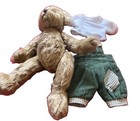 The Bearington Collection Adam Bear Plush  #1319 Overalls & Shirt — photo 2