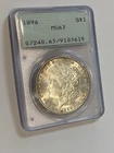 1896 Morgan Silver Dollar RATTLER OGH PCGS  MS63