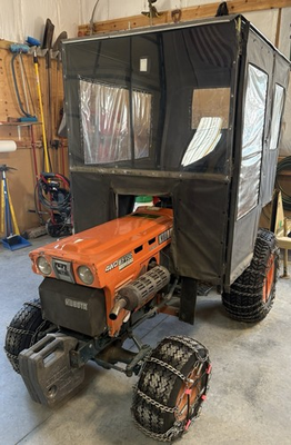 #ad 1992 Kubota B7100 HST 4WD 3 Cylinder Diesel Tractor 3 Pt Hitch and PTO $4700.00