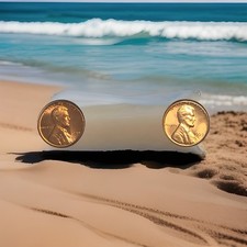 1959 P and 1959 D Lincoln Memorial Cents /Uncirculated BU Cents