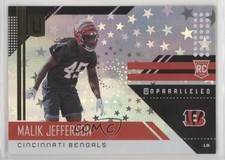 2018 Panini Unparalleled Rookie Astral 43/200 Malik Jefferson #239 2u3