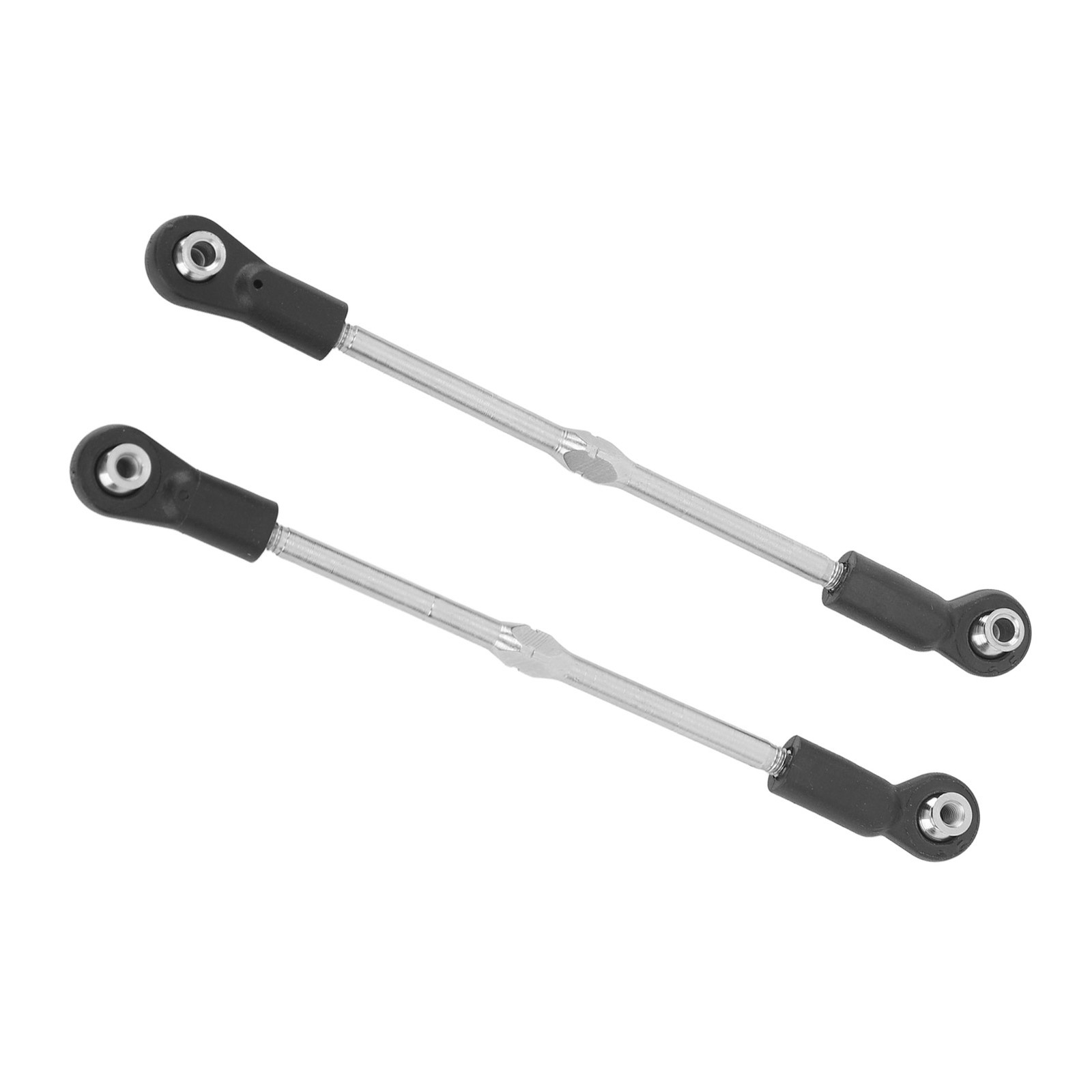 2Pcs Steering Tie Rod Steering Link Rod RC Car Pull Rod For ZD Racing 1/8 RC Car