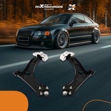 2X QUERLENKER + 2X TRAGGELENK VORNE FOR AUDI A3 8P VW GOLF 5 6 TOURAN EOS CADDY