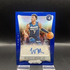2023-24 Panini Prizm Deca - Signatures Wendell Moore Jr. #DS-WMJ Blue Prizm /49 