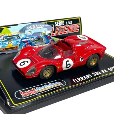 Jouef Evolution 1/43 Ferrari 330 P4 Spyder #6 Action Figure Car
