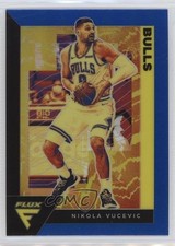 2020-21 Panini Flux Light Blue Prizm Nikola Vucevic #25 15j1