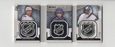 2012-13 The Cup NHL Trios 1/1 Alexandre Burrows Roberto Luongo HOF Shield s9v