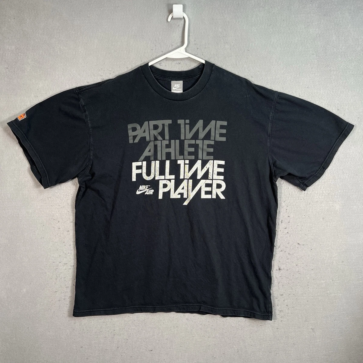 フェード 墨黒 海外規格 XL old NIKE Tシャツ Nike Black Vintage Clothing for Men for sale | eBay