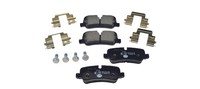 Hinterachse Hella 8DB 355 016-181 Bremsbelagsatz, Scheibenbremse FüR Land Rover