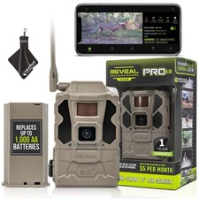 TACTACAM Reveal Pro 3.0 Cellular Trail Camera - Multi-Cellular Network, GPS,...