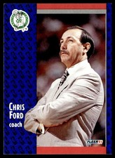 1991-92 Fleer Chris Ford Boston Celtics #10