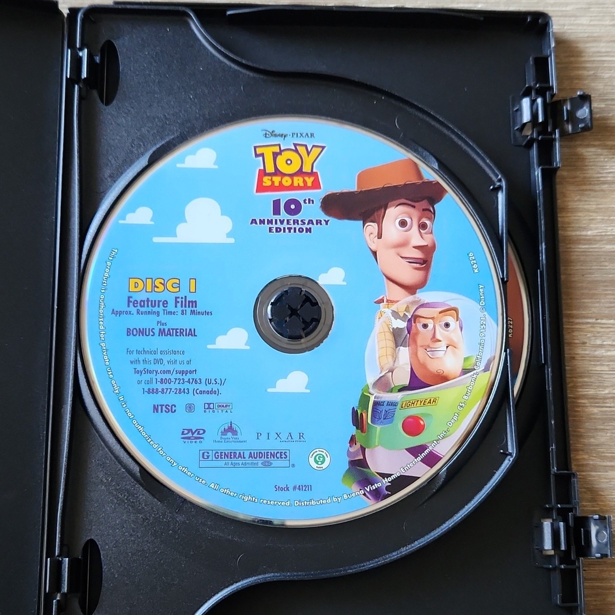 Pixar Toy Story 10th Anniversary Edition 2-Disc DVD NTSC Region 1