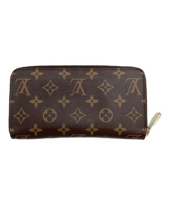 Louis Vuitton Zippy Wallet M41894 Monogram Canvas Brown RFID Card Holder  Used