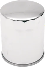 DRAG SPECIALTIES Magnetic Ring Oil Filter - Chrome - 3-1/4" 140003HP-BX18