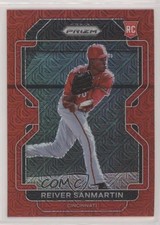 2022 Panini Prizm Tier II Red Mojo Prizm 51/149 Reiver Sanmartin #160 4z8