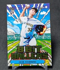 Jacob Misiorowski 8-Bit Ballers Rookie 2026 Topps Series 1 Celebration Brewers