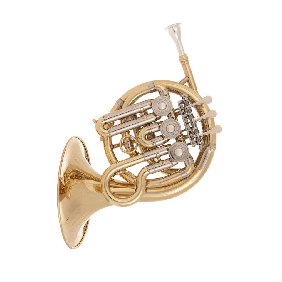 John Packer JP905 Mini Bb French Horn Musical Instrument - Brass Lacquer - image 1 of 4
