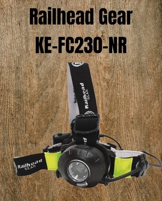 Railhead Gear Focus Control Headlamp, 350 LUMENS Railhead Gear KE-FC230-NR.