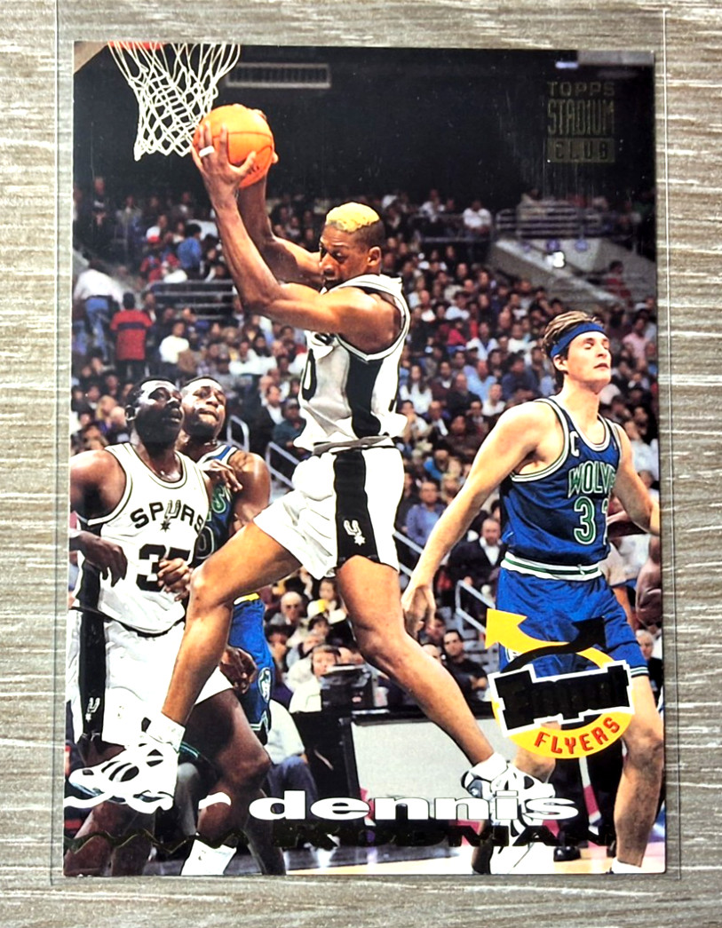 Dennis Rodman #183 Basketball Cards 1993 Stadium Club trading card — raw and PSA graded price guide