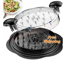 Large Chicken Shredder Tool Non-Slip Twist Meat Shredding Grinder handles Black