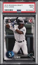 2016 BOWMAN DRAFT #BD60 KYLE LEWIS PSA 9