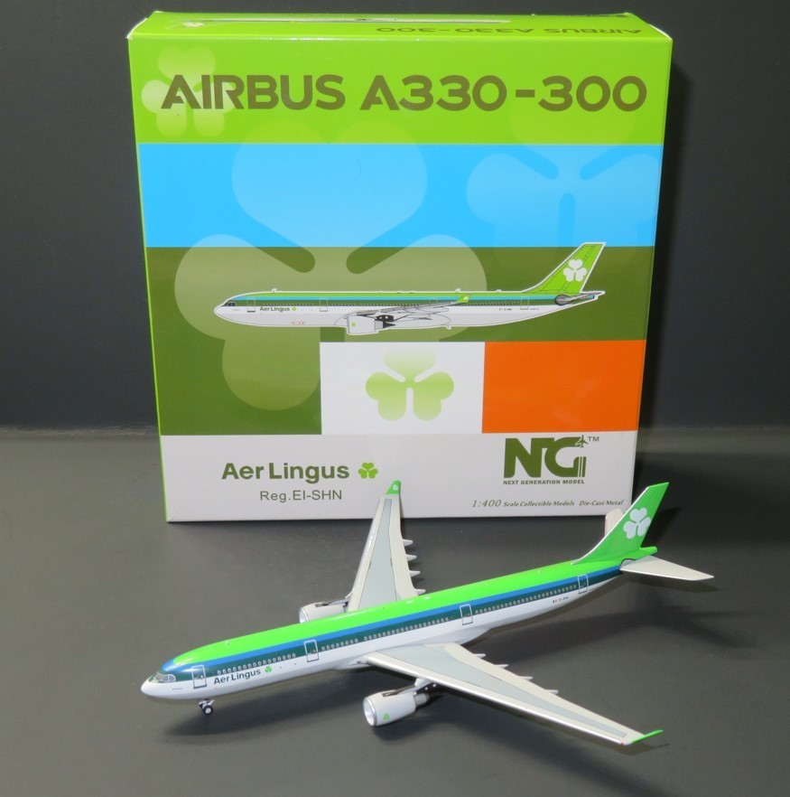 NG Models Aer Lingus A330-300. EI-SHN. 1:400 Scale. New. Read