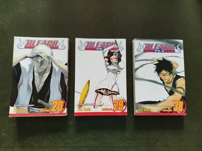 Bleach Manga 20,29 und 38 von Tite Kubo - englisch