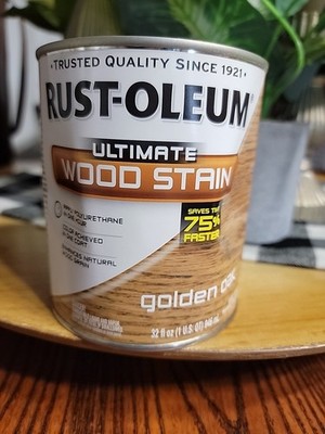 Quart- Rust-Oleum 260143 Ultimate Wood Stain,  ''Golden Oak''