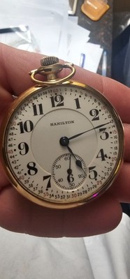 1910-1920  950 23 Jewel 10K  Hamilton Railway Special In Perfect Condition!