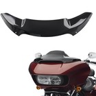 Black 4.5" Wave Batwing Windshield Windscreen for Harley Road Glide FLTRX 2016