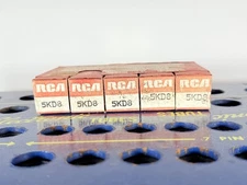 Lot Of 5 Tube RCA 5KD8 NOS NIB Tested Tube