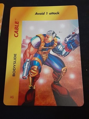 1995 MARVEL OVERPOWER CARD GAME rare