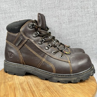 Herman Survivors Boots Mens Size 12 Tracer Work Steel Toe Leather Waterproof