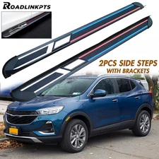 2PCS Fixed Side Steps Fit for Buick Encore GX 2020-2026 Running Board Nerf Bar