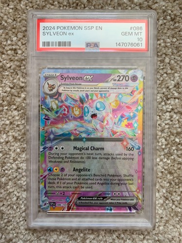 Sylveon ex graded PSA 10 for sale on eBay