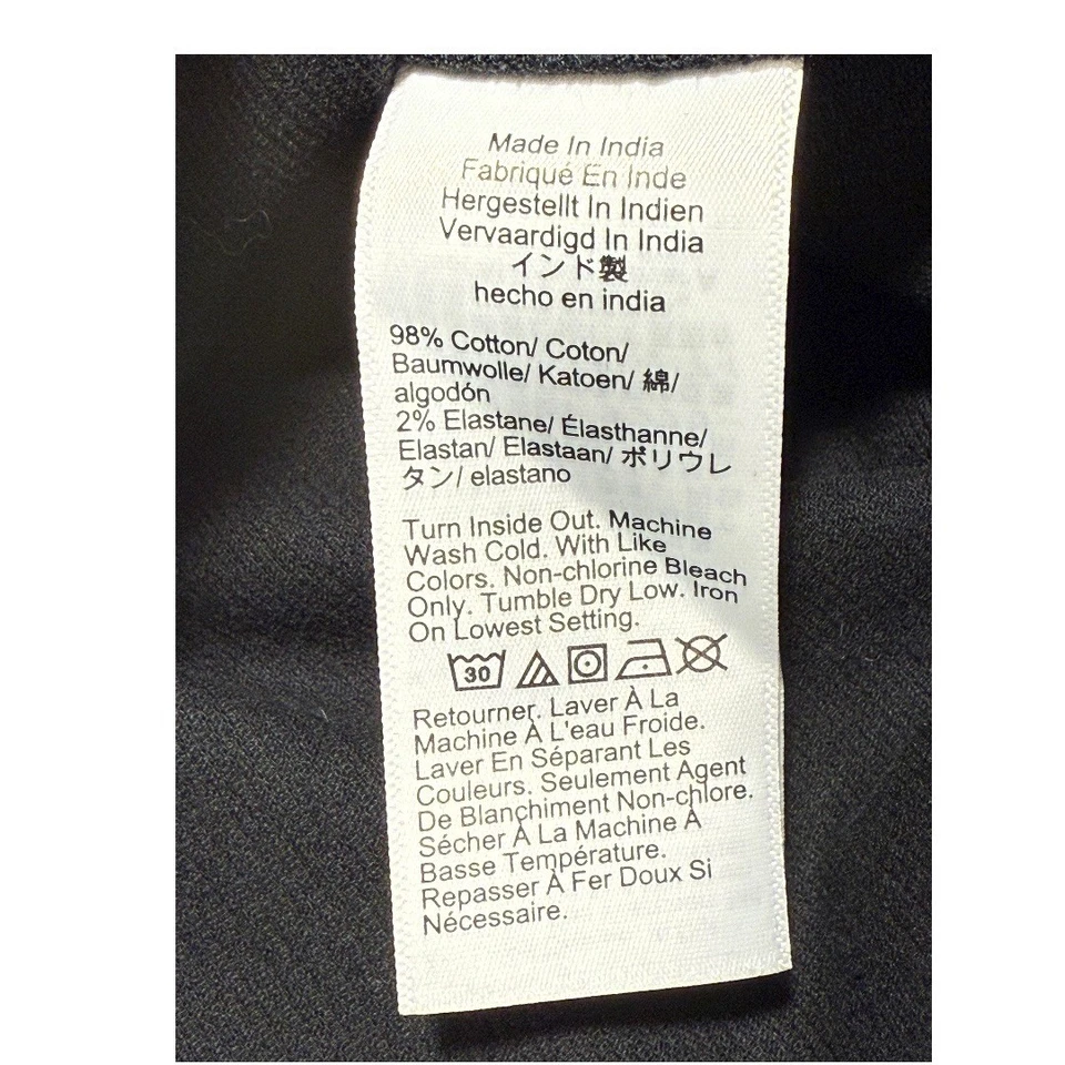 Minifalda para niños Crewcuts negra de pana línea A con botones delanteros talla 12 nueva con etiquetas Foto 4 de 4