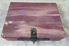 Vintage Collins of Texas Enid Collins Wood Box Bag Purse 1966 Needs Refurbished