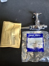 Chicago Faucets Lab Single Cold Water Straight Valve Chrome 937CH-VAC-CP