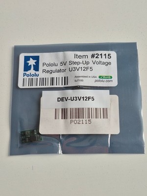 Pololu U3V12F5 5V Step-Up Regler #2115 sealed OVP Selten! Nicht mehr produziert!
