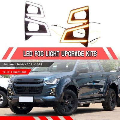 2X   Tagfahrlicht Tagfahrleuchte DRL Nebelscheinwerfer für Isuzu D-Max 19-24