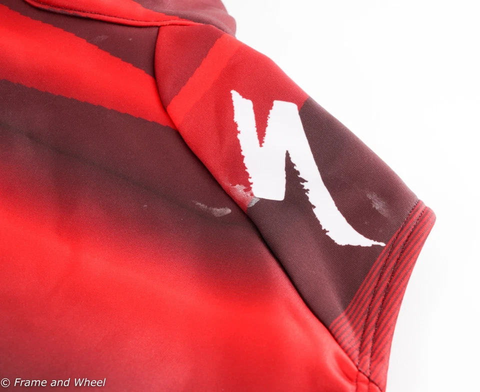 Specialized Sleeveless Cold Weather Cycling Vest M polyester women red black - Image 4 of 4