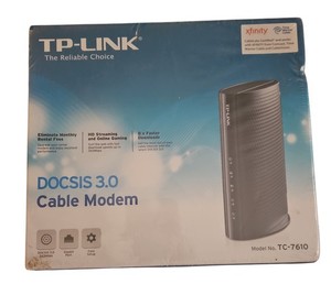 Tp-Link Docs 3.0 Modem câble Tc-7610 Appareil réseau Internet haute vitesse